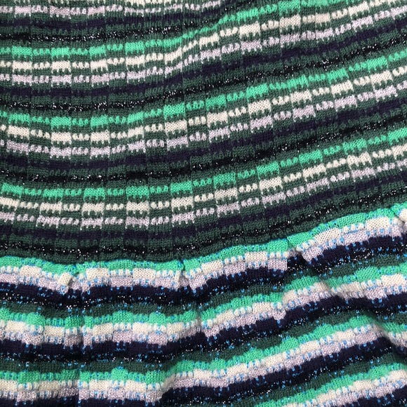 Free people Green striped crochet bubble dress - Picture 8 of 10